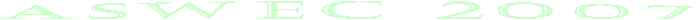 ASWEC 2007